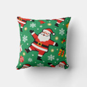 Mid Century Modern Santa クッション (裏面)