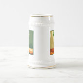 Mid Century Modern Shamrock Martini Sláinte! ビールジョッキ (中央)