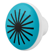 Mid Century Modern Starburst セラミックノブ (右)