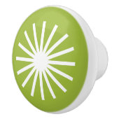 Mid Century Modern Starburst セラミックノブ (右)