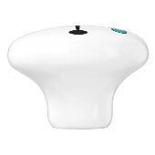 Mid Century Modern Starburst セラミックノブ (側面)