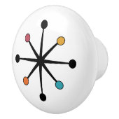 Mid Century Modern Starburst セラミックノブ (右)