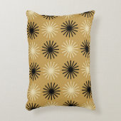 Mid Century Modern Starburst Pattern アクセントクッション (正面(垂直))
