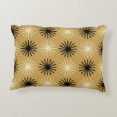 Mid Century Modern Starburst Pattern アクセントクッション (裏面)