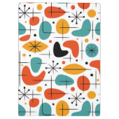 Mid Century Modern Starburst Pattern クリップボード (裏面)