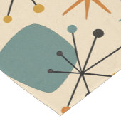 Mid Century Modern Starburst Pattern ショートテーブルランナー (コーナー)