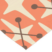 Mid Century Modern Starburst Pattern ショートテーブルランナー (コーナー)