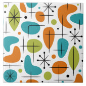 Mid Century Modern Starburst Pattern タイル (正面)