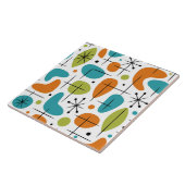 Mid Century Modern Starburst Pattern タイル (側面)