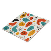Mid Century Modern Starburst Pattern タイル (側面)