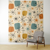 Mid Century Modern Starburst Pattern タペストリー (インサイチュ)