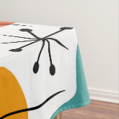 Mid Century Modern Starburst Pattern テーブルクロス (インサイチュ)