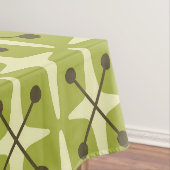 Mid Century Modern Starburst Pattern テーブルクロス (インサイチュ)