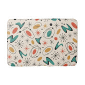 Mid Century Modern Starburst Pattern バスマット (正面)