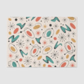 Mid Century Modern Starburst Pattern 薄葉紙 (正面)