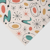 Mid Century Modern Starburst Pattern 薄葉紙 (詳細)