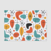 Mid Century Modern Starburst Pattern 薄葉紙 (正面)