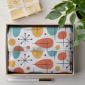 Mid Century Modern Starburst Pattern 薄葉紙 (ギフト)
