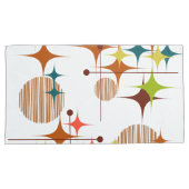 Mid Century Modern Starbursts and Globes 枕カバー (正面右)