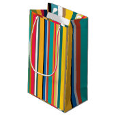 Mid-Century Modern Stripes スモールペーパーバッグ (裏面アングル)