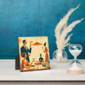 Mid Century Modern The Martini Cocktail Critics フォトプラーク (インサイチュ)