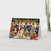 Mid Century Modern The Martini Intellectuals カード (正面)
