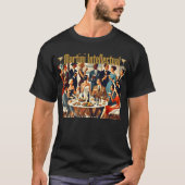 Mid Century Modern The Martini Intellectuals  Tシャツ (正面)
