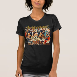 Mid Century Modern The Martini Intellectuals  Tシャツ