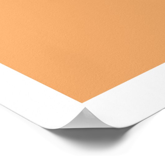 Mid Century Modern Wall Art, Sunset Leaf Print,  ポスター (角)