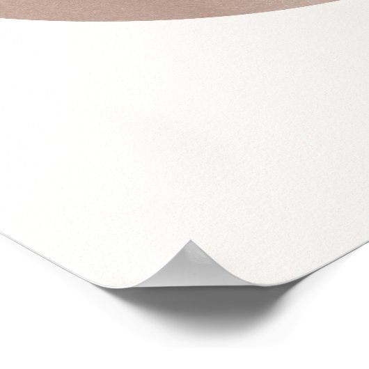 Mid-century neutral geometric ポスター (角)