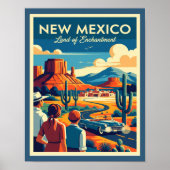 Mid-Century New Mexico ポスター (正面)