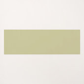  Mid-Century Pastel Pink Retro Floral Pattern ヨガマット (裏面(横))