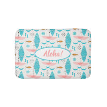 Mid Century Pink Catamaran