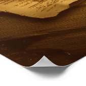 Mid-Century Retro Geometry Book – Timeless Knowled ポスター (角)