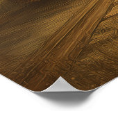 Mid-Century Retro Passage — Steam Locomotive ポスター (角)