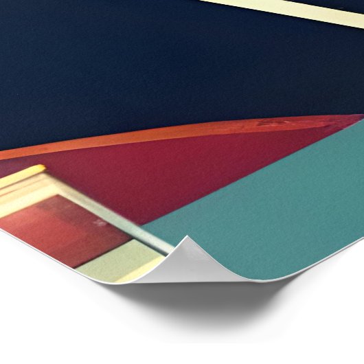 Mid Century Space Age Cocktail Party ポスター (角)