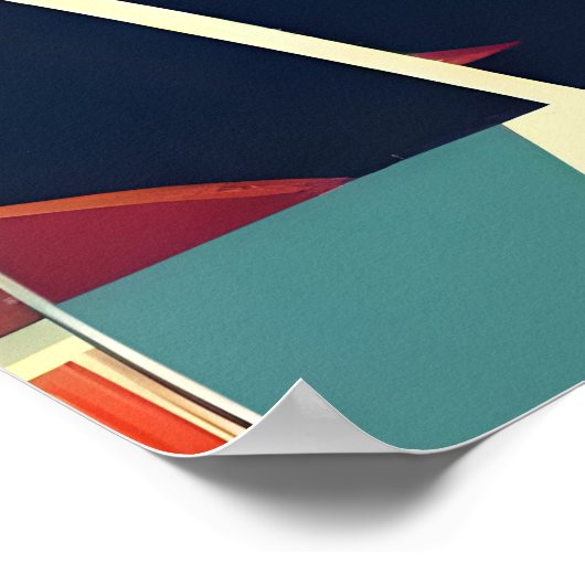 Mid Century Space Age Cocktail Party ポスター (角)