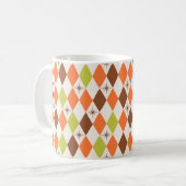 Mid-Century Vibes – Geometric Chic Coffee Mug コーヒーマグカップ (正面左)