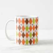 Mid-Century Vibes – Geometric Chic Coffee Mug コーヒーマグカップ (左)