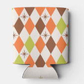 Mid-Century Vibes – Retro Geometric 缶クーラー (裏面)