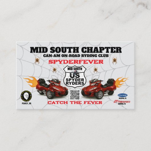 Mid South支部 - 名刺 (正面)