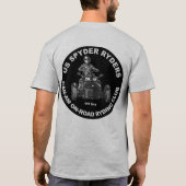 Mid South Chapter - Round Black Tシャツ (裏面)