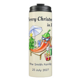 Mid Summer Tropical Christmas Spicy Pool Party タンブラー