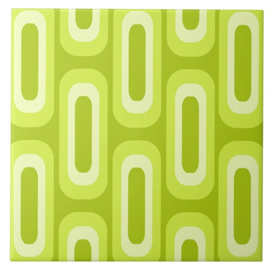 Midcentury幾何学模様 タイル (正面)