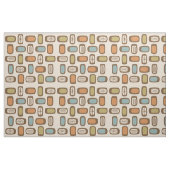 Midcentury MCM丸長方形数々の色 ファブリック (ファットクウォーター)