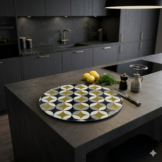 Midcentury Mod – Glass Cutting Board カッティングボード