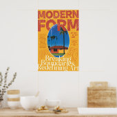 Midcentury Modern Palm Springs Print 2001 LA ポスター (キッチン)