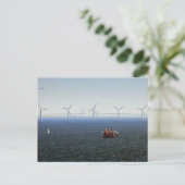 Middelgrunden Wind Farm(デンマーク、オーズンド) ポストカード (スタンド正面)