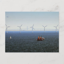 Middelgrunden Wind Farm(デンマーク、オーズンド) ポストカード