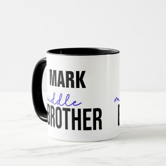 Middle Brother Mug マグカップ (正面左)